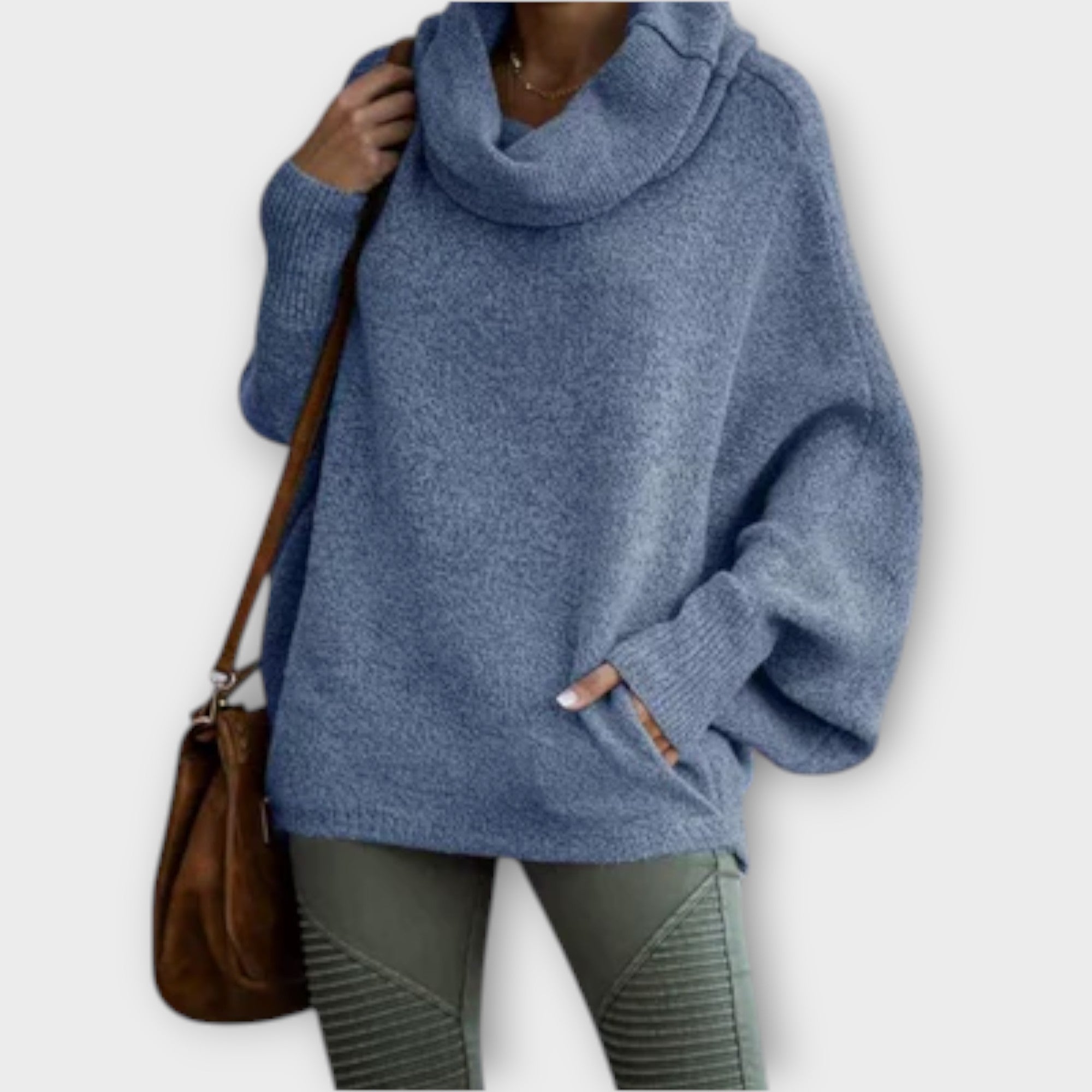 Ulrike - Elegant Women's Sweater in Tortoiseshell